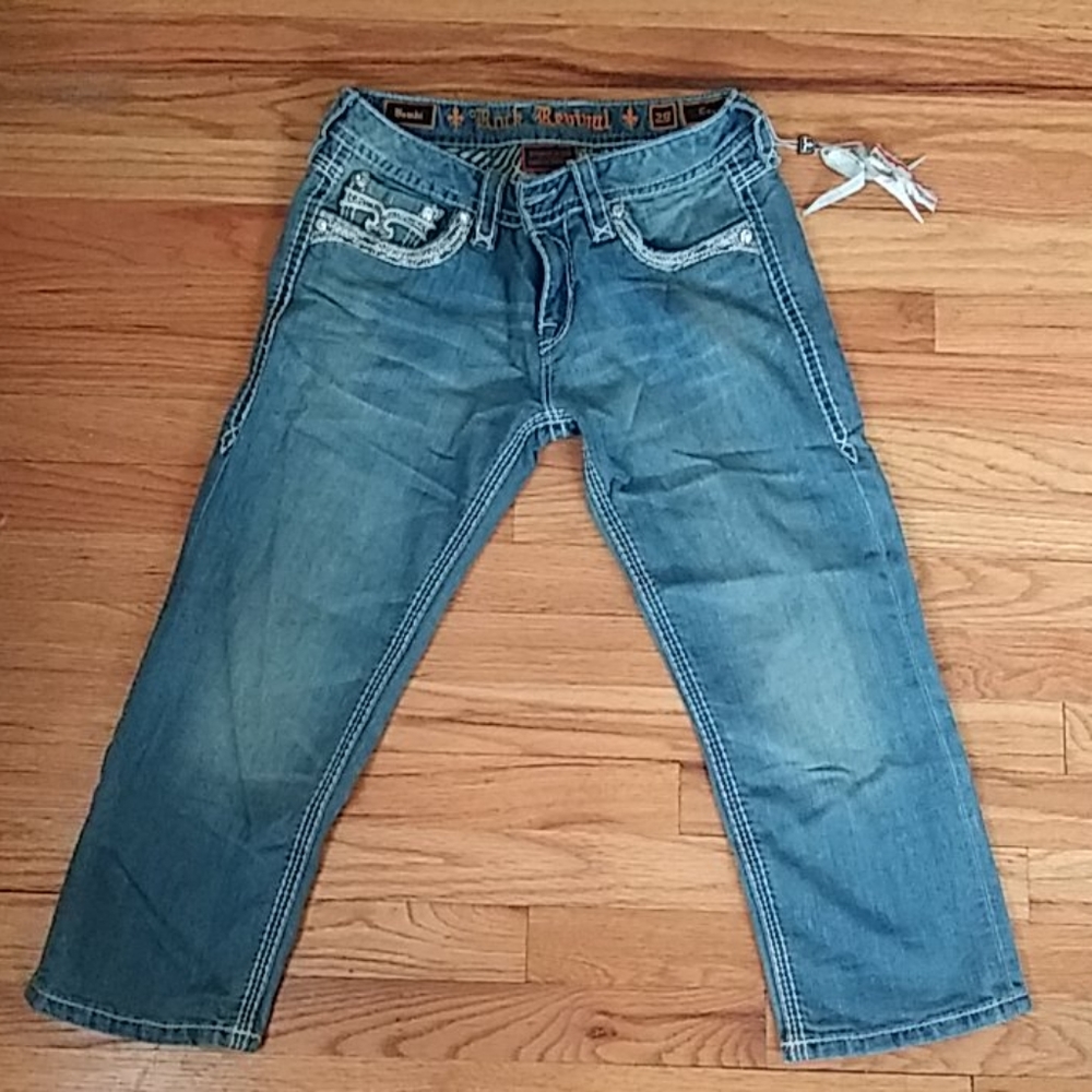 Rock Revival Capris